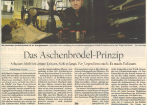 Jürgen Ernst - Der Herr Der Schuhe - 2005 Tagesspiegel Schuhkunst